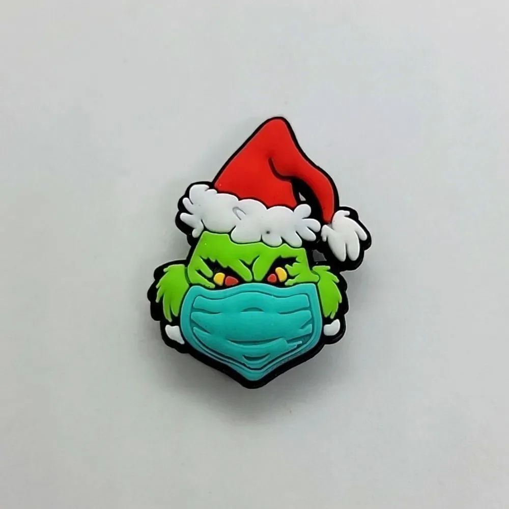 🎈5/$10🎈 PATCHES..CROC CHARMS.. Grinch.. Christmas..